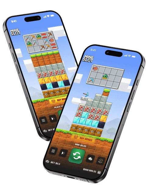 Mine Slot App für Mobilgeräte.